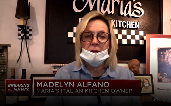 Alfano, owner of Maria�s Italian Kitchen